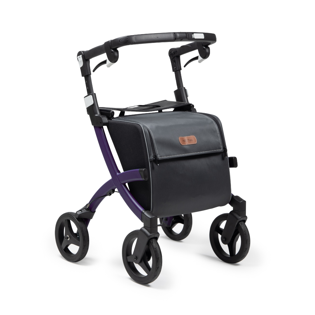 Rollz Flex2 Premium Lightweight Mobility Rollator Shopper Walkers - Senior.com Rollators